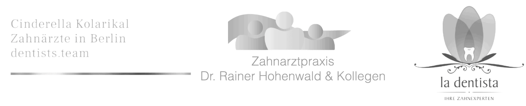 Dental practice client logos
